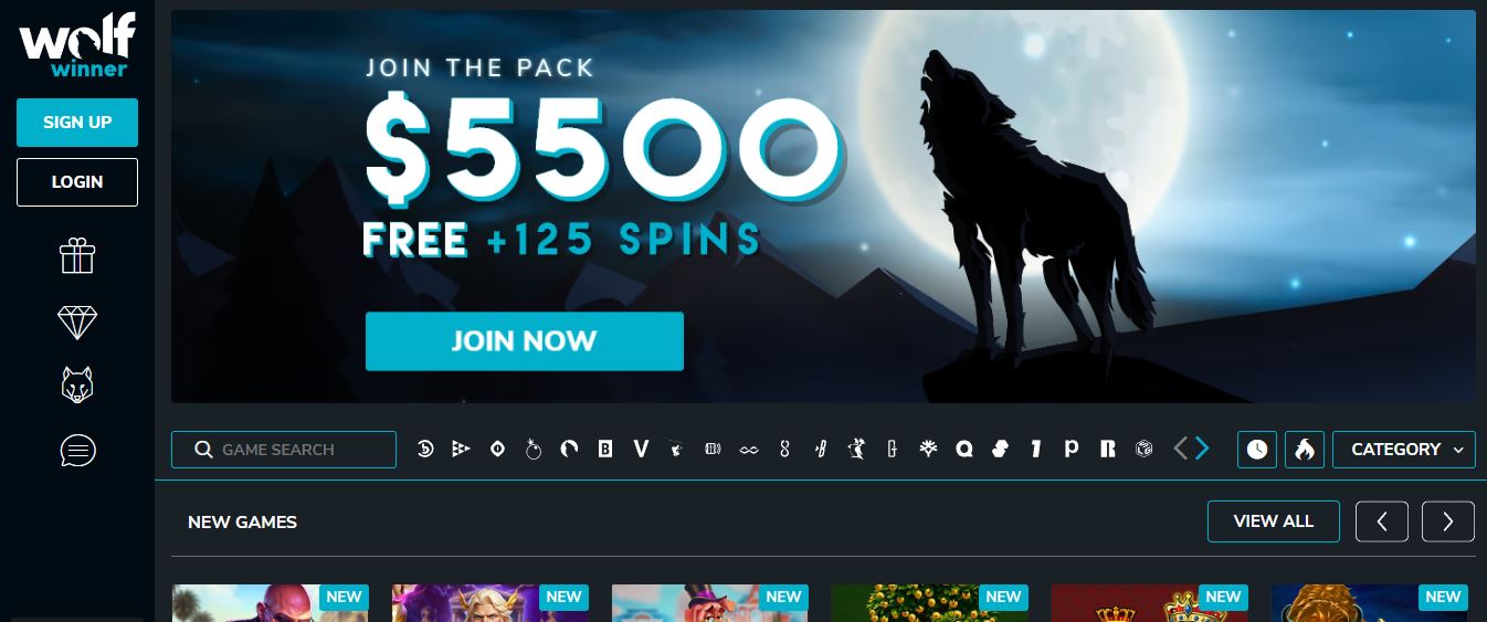 Join the pack and claim generous welcome bonus
